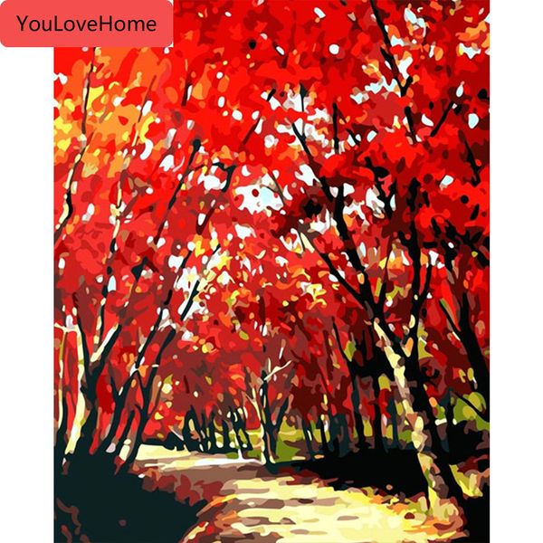 picture by numbers scenery drawing on canvas handpainted painting forest art kits diy gift home decoration
picture by numbers scenery drawing on canvas handpainted painting forest art kits diy gift home decoration