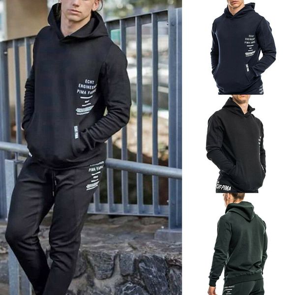 fashion design muscle mens long sleeve casual shirts slim fit hooded hoodies front pocket jumper sports tracksuit top, Black
fashion design muscle mens long sleeve casual shirts slim fit hooded hoodies front pocket jumper sports tracksuit top, Black