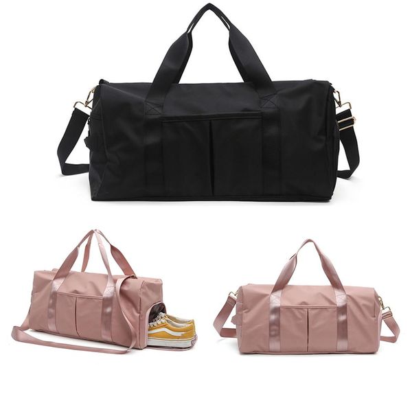 new oxford cloth women travel bag multi-function men sports bag can put shoes round fitness bags gym sports travel yoga