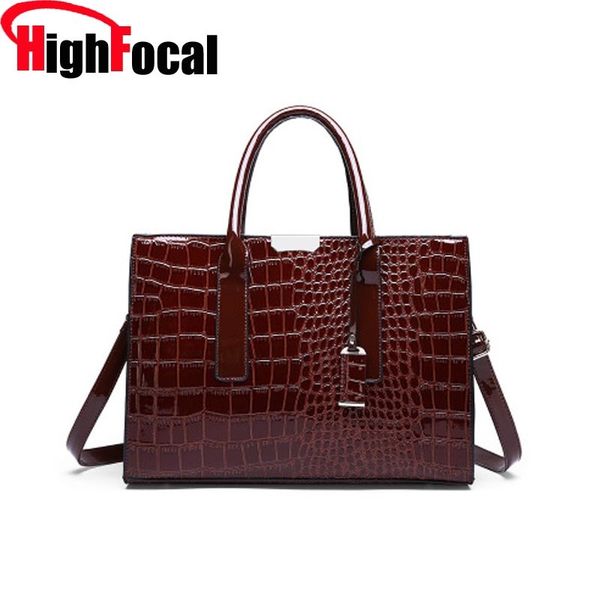 highfocal 2019 women crocodile pattern handbags big women bag casual female bags tote brand shoulder bag ladies
highfocal 2019 women crocodile pattern handbags big women bag casual female bags tote brand shoulder bag ladies