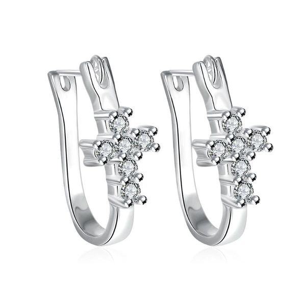 seanlov fashion trendy silver color earrings crystal juses cross hoop earrings jewelry for women cz-stone charm earring bijoux, Golden
seanlov fashion trendy silver color earrings crystal juses cross hoop earrings jewelry for women cz-stone charm earring bijoux, Golden