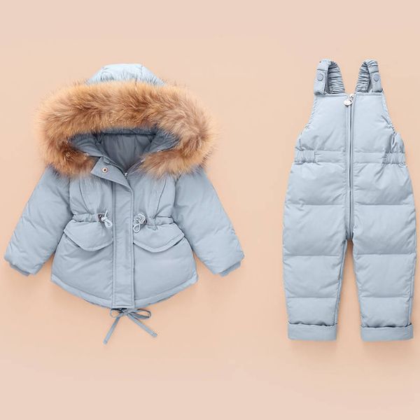 baby winter snowsuit children's clothing sets boy girl duck down jacket + bib pants 2pcs outfit snow wear toddler kids clothes, Blue;gray
baby winter snowsuit children's clothing sets boy girl duck down jacket + bib pants 2pcs outfit snow wear toddler kids clothes, Blue;gray