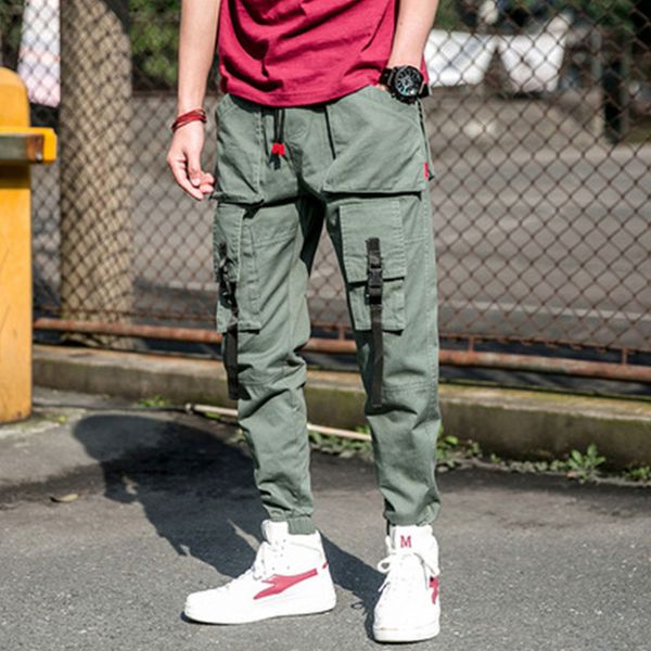 tactical cargo pants men joggers hip hop ribbon male army trousers plus size 4xl multi-pockets pencil pants men, Black
tactical cargo pants men joggers hip hop ribbon male army trousers plus size 4xl multi-pockets pencil pants men, Black