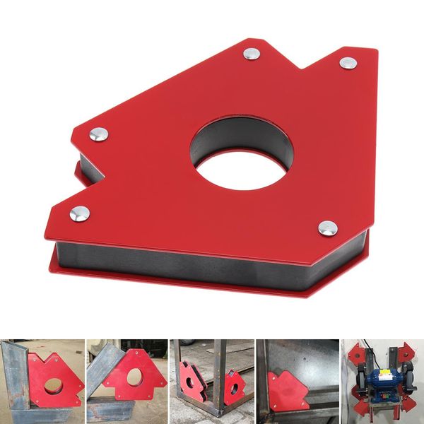 1pcs 50lbs welding magnetic holder strong magnet 3 angle arrow positioner power soldering locator tool 
1pcs 50lbs welding magnetic holder strong magnet 3 angle arrow positioner power soldering locator tool