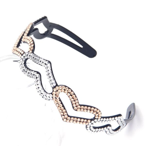 lady hairband headband clip crystal rhinestone plastic accessory heart-shape r476, Black;brown
lady hairband headband clip crystal rhinestone plastic accessory heart-shape r476, Black;brown