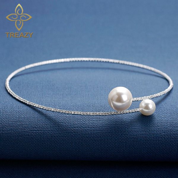 treazy crystal rhinestone choker necklace for women simple cute simulated pearl ball choker collar wedding bridal accessories, Golden;silver
treazy crystal rhinestone choker necklace for women simple cute simulated pearl ball choker collar wedding bridal accessories, Golden;silver