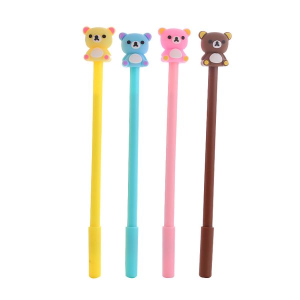 40 pcs/lot kawaii bear gel pen cute 0.5 mm black ink signature pen school office writing supplies promotional gift
40 pcs/lot kawaii bear gel pen cute 0.5 mm black ink signature pen school office writing supplies promotional gift
