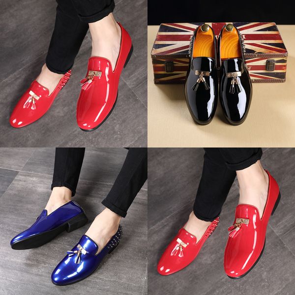 m-anxiu 2020 formal shoes for christmas party rivet tassel oxfords shoes male fashion bright business wedding leather shoes, Black
m-anxiu 2020 formal shoes for christmas party rivet tassel oxfords shoes male fashion bright business wedding leather shoes, Black