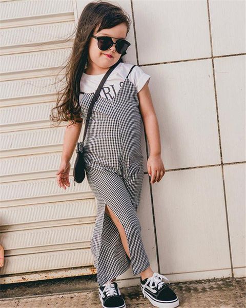 1-6 years kid girl pliad bib pants romper v neck back zipper overalls outfit clothes, Blue
1-6 years kid girl pliad bib pants romper v neck back zipper overalls outfit clothes, Blue