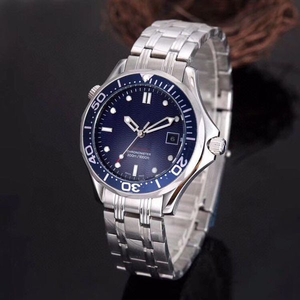 super 64 montre de luxe 316 fine steel watchband automatic mechanical movement watches blue glass mirror diameter 42mm, Slivery;brown
super 64 montre de luxe 316 fine steel watchband automatic mechanical movement watches blue glass mirror diameter 42mm, Slivery;brown