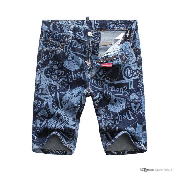 men's luxury punk jeans designer men's fashion slim fit men's printed jeans motorcyclist jeans shorts, Blue
men's luxury punk jeans designer men's fashion slim fit men's printed jeans motorcyclist jeans shorts, Blue