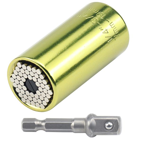 7-19mm power drill adapter hand tools universal torque wrench spanner grip multi function ratchet socket sleeve
7-19mm power drill adapter hand tools universal torque wrench spanner grip multi function ratchet socket sleeve
