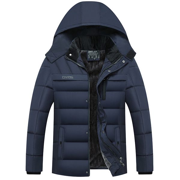 men's winter thick coat mens casual parker coat warm windproof plus velvet hooded jacket male brand clothing sa822, Black
men's winter thick coat mens casual parker coat warm windproof plus velvet hooded jacket male brand clothing sa822, Black