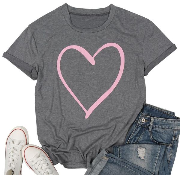 valentine's day love graphic t-shirt love printed tee summer female t shirt short sleeve t shirt new women t-shirts, White
valentine's day love graphic t-shirt love printed tee summer female t shirt short sleeve t shirt new women t-shirts, White