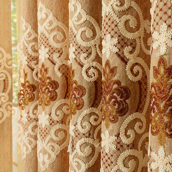 2019 curtains new for dining living bedroom room high precision high grade embroidery rope embroidered curtain cloth european
2019 curtains new for dining living bedroom room high precision high grade embroidery rope embroidered curtain cloth european