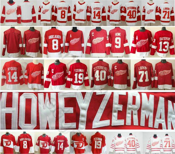 stitched detroit red wings hockey 8 justin abdelkader 13 pavel datsyuk 71 larkin 9 gordie howe 14 gustav nyquist 19 steve yzerman jersey, Black;red
stitched detroit red wings hockey 8 justin abdelkader 13 pavel datsyuk 71 larkin 9 gordie howe 14 gustav nyquist 19 steve yzerman jersey, Black;red