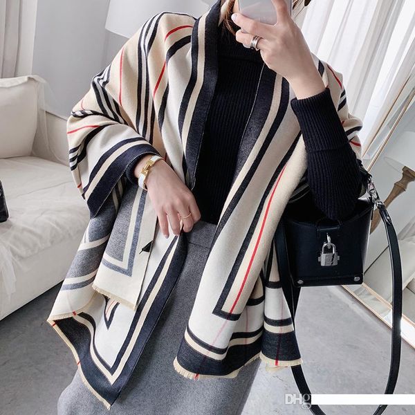 stripes scarf for women designer scarf luxury scarf cashmere scarves for winter womens and mens long wraps, Blue;gray
stripes scarf for women designer scarf luxury scarf cashmere scarves for winter womens and mens long wraps, Blue;gray