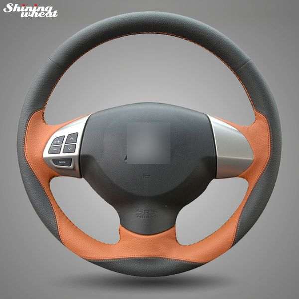 hand sew black brown leather steering wheel cover for mitsubishi lancer ex 10 lancer x outlander asx colt pajero sport
hand sew black brown leather steering wheel cover for mitsubishi lancer ex 10 lancer x outlander asx colt pajero sport
