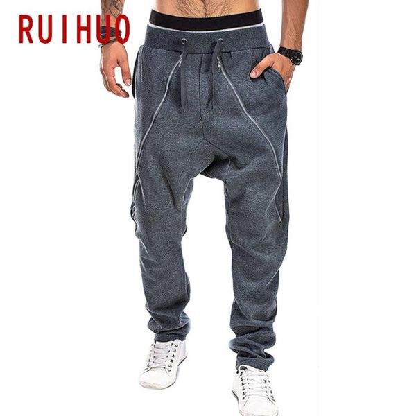 ruihuo 2020 new solid harem pants men trousers casual joggers sweatpants men pants hip hop streetwear male plus size m-2xl, Black
ruihuo 2020 new solid harem pants men trousers casual joggers sweatpants men pants hip hop streetwear male plus size m-2xl, Black
