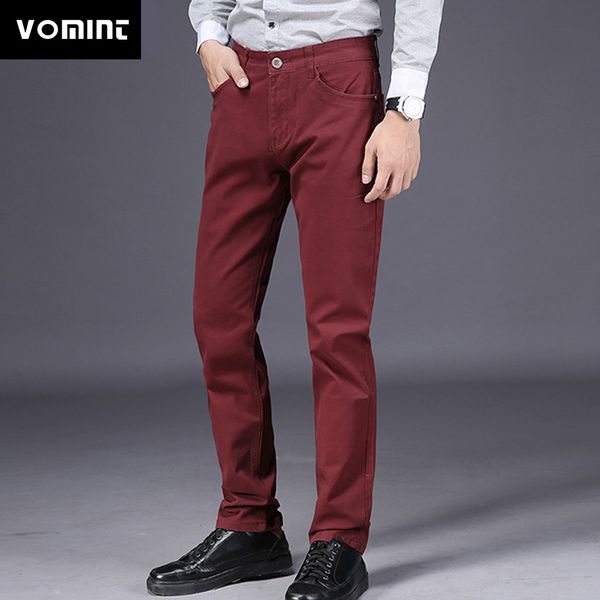 vomint 2019 new mens casual business pant slim straight trousers badge pockets black blue khaki big size 44 46 fashion male
vomint 2019 new mens casual business pant slim straight trousers badge pockets black blue khaki big size 44 46 fashion male