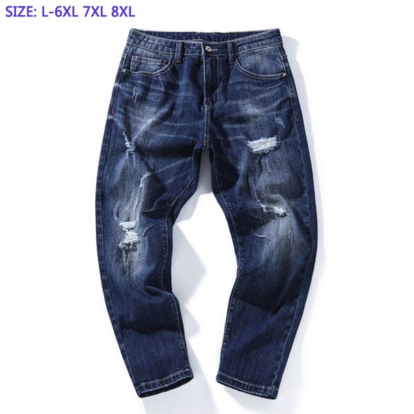 summer new jeans men's ankle-length pants cotton jeans drect sell extra large super big plus size 28-42 44 46, Blue
summer new jeans men's ankle-length pants cotton jeans drect sell extra large super big plus size 28-42 44 46, Blue