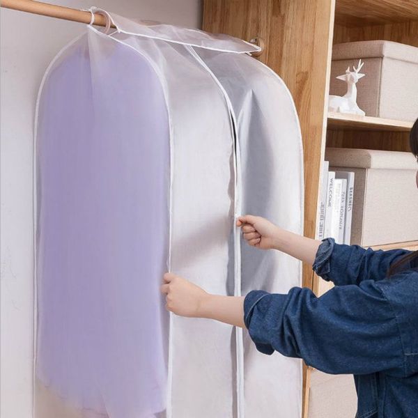 new peva thickened three-dimensional dust cover clothing sorting bag coat hanging bag dust bag clothes cover transparent
new peva thickened three-dimensional dust cover clothing sorting bag coat hanging bag dust bag clothes cover transparent