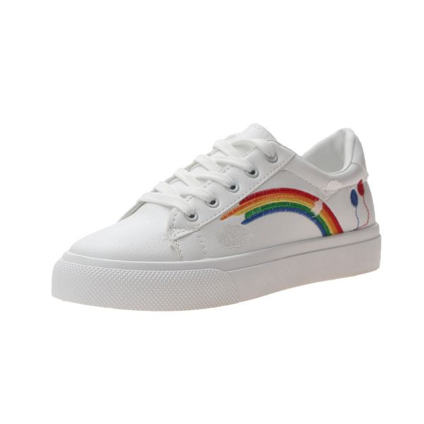 spring and summer 2019 new net red women's shoes rainbow small white shoes all match korean version, Black
spring and summer 2019 new net red women's shoes rainbow small white shoes all match korean version, Black