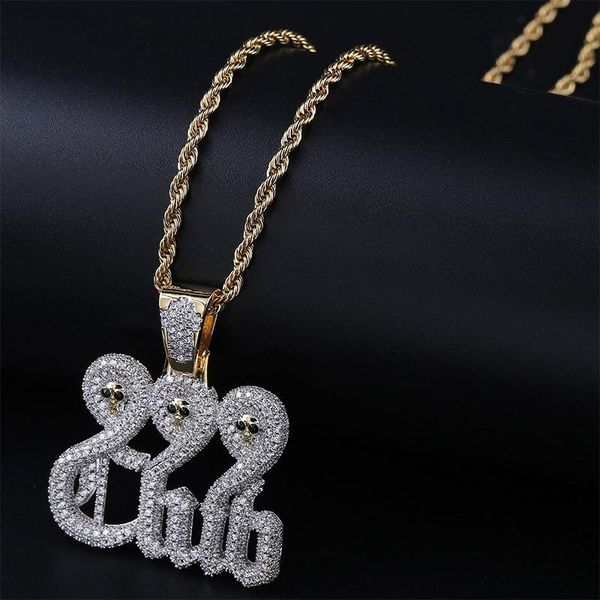 изысканные ожерелья ювелирные изделия мода мужчины женщины качество класса bling циркон асфальт 18 к позолоченные цифры буквы череп хип-хоп, Silver 
изысканные ожерелья ювелирные изделия мода мужчины женщины качество класса bling циркон асфальт 18 к позолоченные цифры буквы череп хип-хоп, Silver