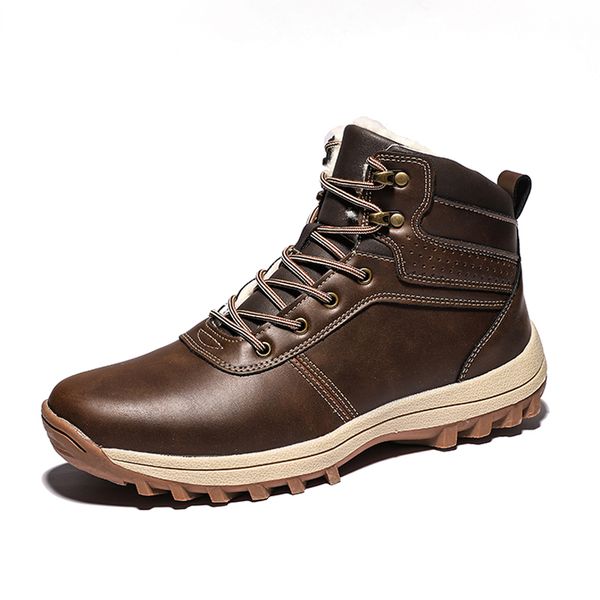 2020 winter boots men warm plush boots new fashion man lace-up ankle high shoes plus size 39-48, Black
2020 winter boots men warm plush boots new fashion man lace-up ankle high shoes plus size 39-48, Black