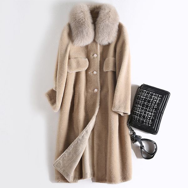 sheep shearing jacket women autumn winter 100% real fur coat women clothes 2020 korean wool jackets and coats fur 199yy1775, Black
sheep shearing jacket women autumn winter 100% real fur coat women clothes 2020 korean wool jackets and coats fur 199yy1775, Black