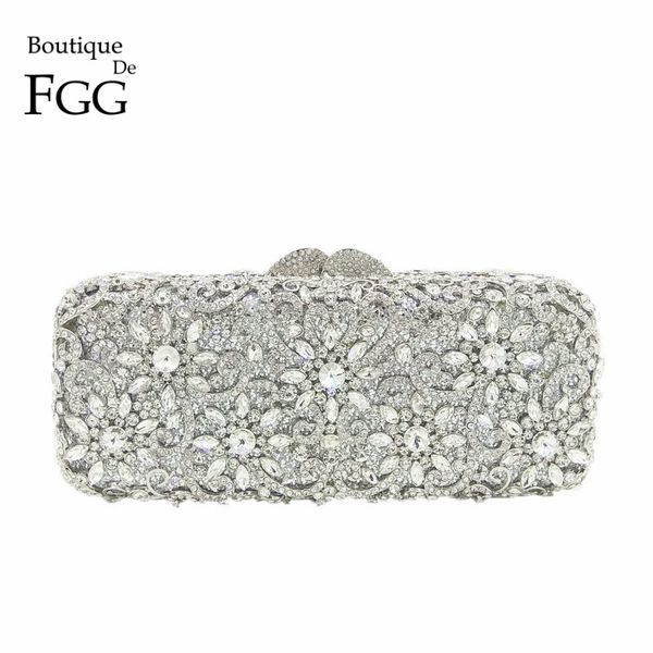 boutique de fgg dazzling flower women silver crystal clutch purses and handbags ladies evening bags wedding party bag
boutique de fgg dazzling flower women silver crystal clutch purses and handbags ladies evening bags wedding party bag