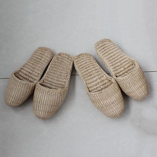 2020 straw slippers handmade sandals summer home shoes new couple shoes fashion beach slippers, Black
2020 straw slippers handmade sandals summer home shoes new couple shoes fashion beach slippers, Black
