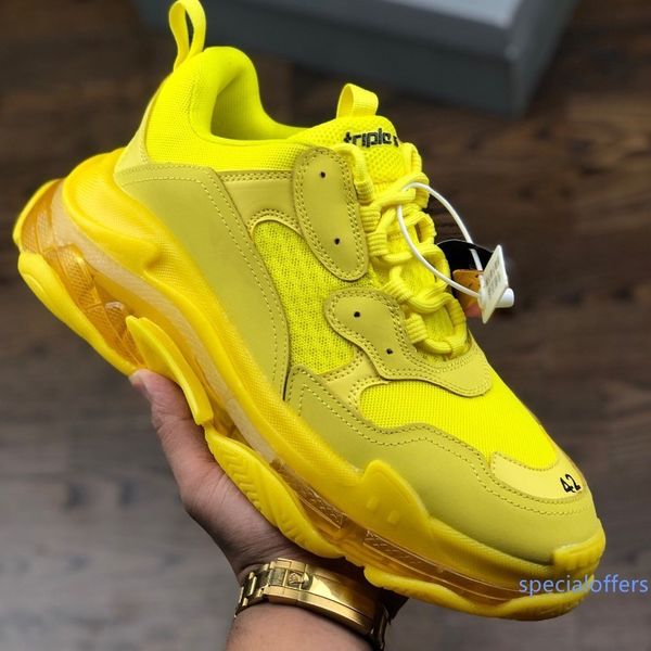 luxury triple s triple new color men women white clear sole fashion designer shoes designer low old dad combination casual shoes, Black
luxury triple s triple new color men women white clear sole fashion designer shoes designer low old dad combination casual shoes, Black