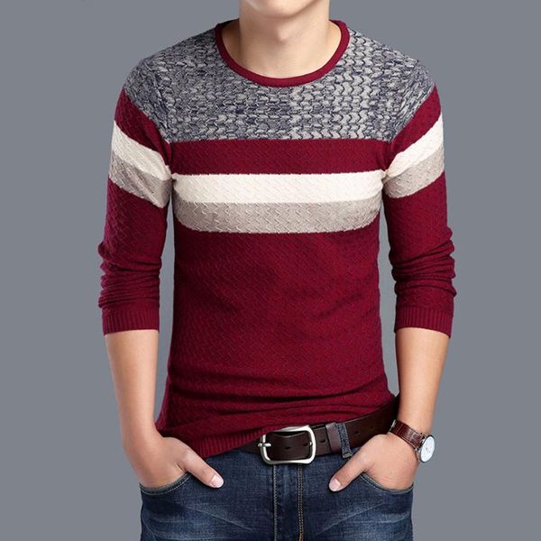 men's sweaters mens knit sweater pullover basic o neck for autumn winter striped fashion casual bo24501226, White;black
men's sweaters mens knit sweater pullover basic o neck for autumn winter striped fashion casual bo24501226, White;black