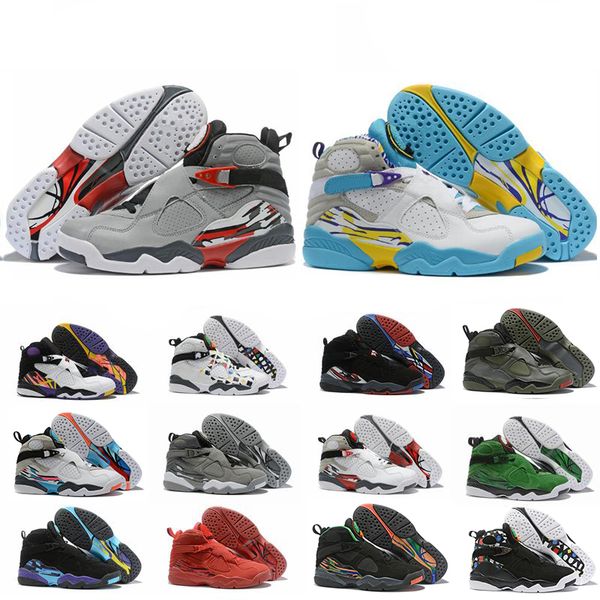 fashion 8s mens basketball shoes 8 valentines day white aqua three peat chrome tinker south beach mens athletic sports sneakers us 7-13
fashion 8s mens basketball shoes 8 valentines day white aqua three peat chrome tinker south beach mens athletic sports sneakers us 7-13