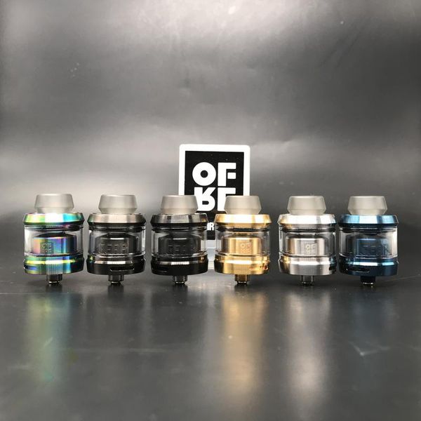 OFRF Gear RTA Tank 6 Colors 25MM Diameter 2ml 3.5ml Capacity Vape Atomizer For 510 Electronic Cigarette Mod DHL Free
OFRF Gear RTA Tank 6 Colors 25MM Diameter 2ml 3.5ml Capacity Vape Atomizer For 510 Electronic Cigarette Mod DHL Free