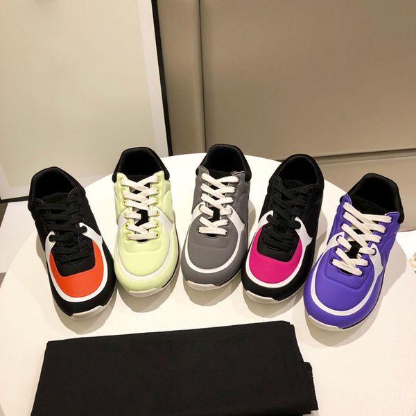 2019 summer new color shoes fashion mix color genuine leather men women leather flats runner trainers sport casual shoes 35-45 box, Black
2019 summer new color shoes fashion mix color genuine leather men women leather flats runner trainers sport casual shoes 35-45 box, Black