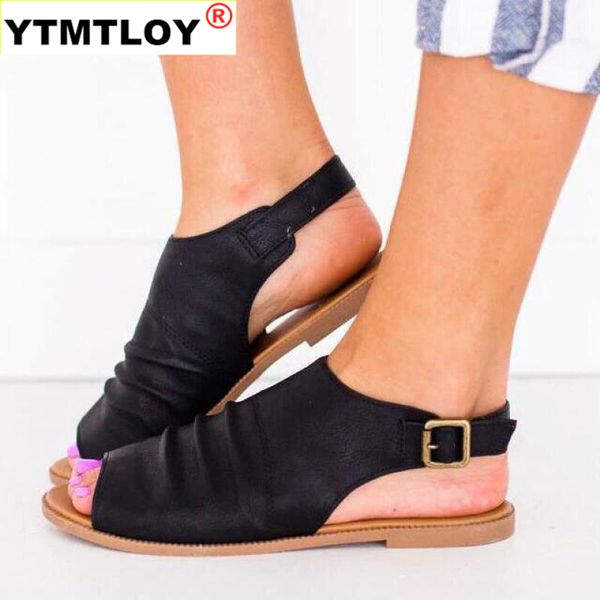 summer women sandals for woman causal beach shoes fish mouth flats soled buckle large size 42 43 ankle strap flat with sexy, Black
summer women sandals for woman causal beach shoes fish mouth flats soled buckle large size 42 43 ankle strap flat with sexy, Black