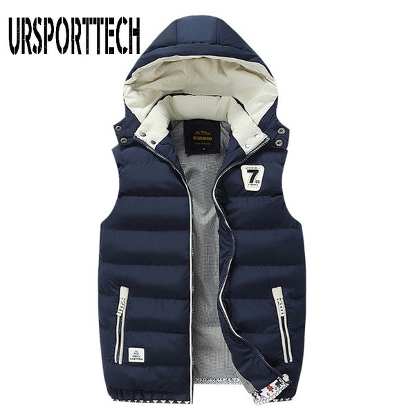 2019 new arrival brand men sleeveless jacket winter thick warm white duck down vest male slim vest mens windproof warm waistcoat, Black
2019 new arrival brand men sleeveless jacket winter thick warm white duck down vest male slim vest mens windproof warm waistcoat, Black