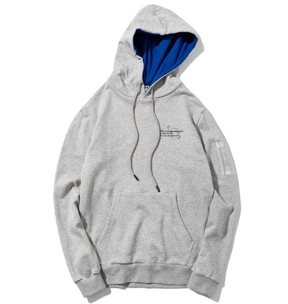 men's hoodies & sweatshirts autumn and winter hoodie hooded long sleeve contrast color casual youth loose, Black
men's hoodies & sweatshirts autumn and winter hoodie hooded long sleeve contrast color casual youth loose, Black