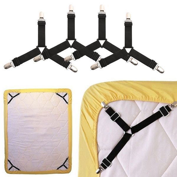 elastic bed sheet grippers clip mattress cover blankets holder fasteners slip-resistant belt clips home textiles gadgets 4pcs/set
elastic bed sheet grippers clip mattress cover blankets holder fasteners slip-resistant belt clips home textiles gadgets 4pcs/set