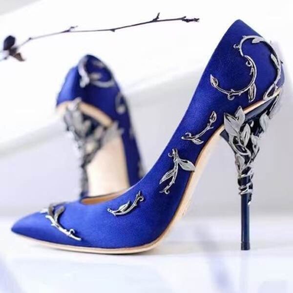 senior design pointed flower banquet women's shoes shallow mouth women's elegant wedding shoes high heels, Black
senior design pointed flower banquet women's shoes shallow mouth women's elegant wedding shoes high heels, Black