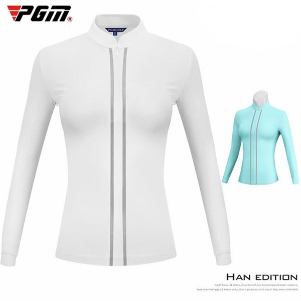 pgm golf tshirts apparel ladies long sleeve t-shirt autumn and winter warm stand collar slim sportswear golf shirt 2019 new, Black;blue
pgm golf tshirts apparel ladies long sleeve t-shirt autumn and winter warm stand collar slim sportswear golf shirt 2019 new, Black;blue