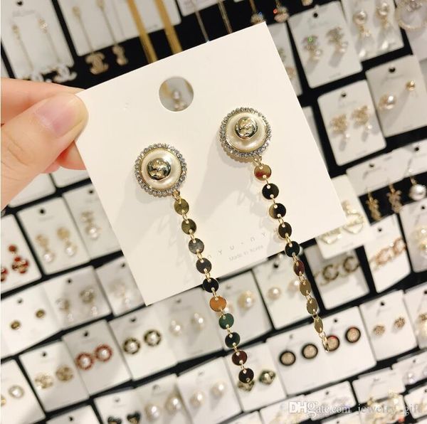 korean fashion personality micro-set pearl long tassel earrings female letter earrings female personality long ear earrings wild nails earri, Gray
korean fashion personality micro-set pearl long tassel earrings female letter earrings female personality long ear earrings wild nails earri, Gray
