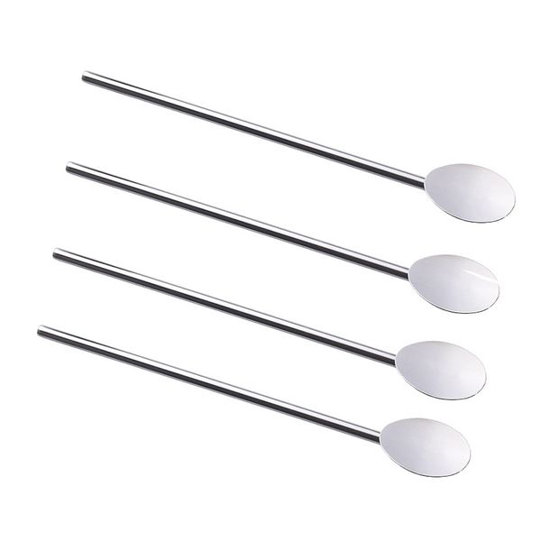 spoon straws stainless steel by pack of 4 | drinking straws & stirrers perfect for smoothies, milkshakes, slush, tea and coffee
spoon straws stainless steel by pack of 4 | drinking straws & stirrers perfect for smoothies, milkshakes, slush, tea and coffee