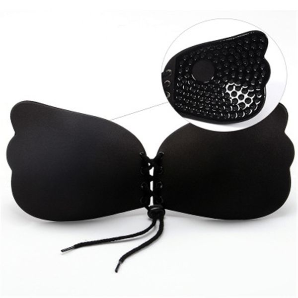 women intimates self adhesive strapless bandage blackless solid bra stick gel silicone push up designer women's underwear invisible bra, Black;white
women intimates self adhesive strapless bandage blackless solid bra stick gel silicone push up designer women's underwear invisible bra, Black;white