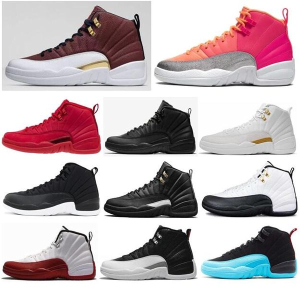 12 12s game ball punch gym red wntr winterized basketball shoes men cherry playoff taxi the master black nylon sneakers with box
12 12s game ball punch gym red wntr winterized basketball shoes men cherry playoff taxi the master black nylon sneakers with box