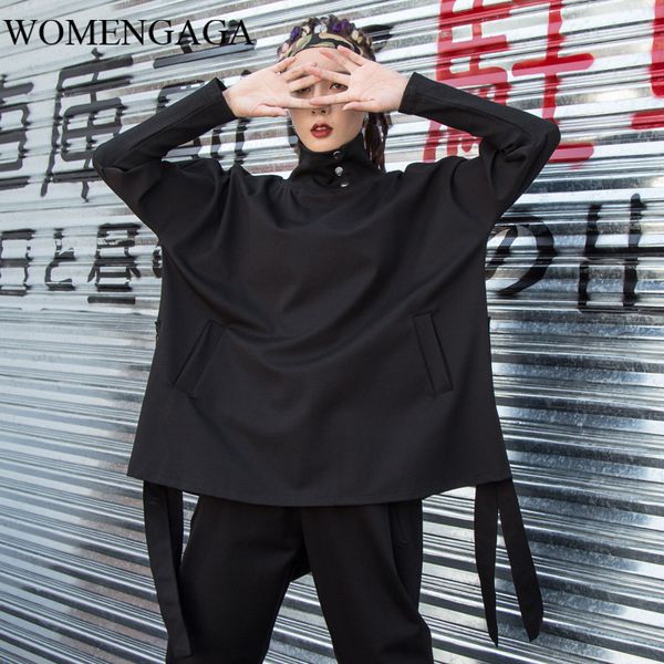 korea 2020 new spring rivets turtleneck solid color pullover sweatshirt women streetwear loose casual fashion tide y140, Black
korea 2020 new spring rivets turtleneck solid color pullover sweatshirt women streetwear loose casual fashion tide y140, Black