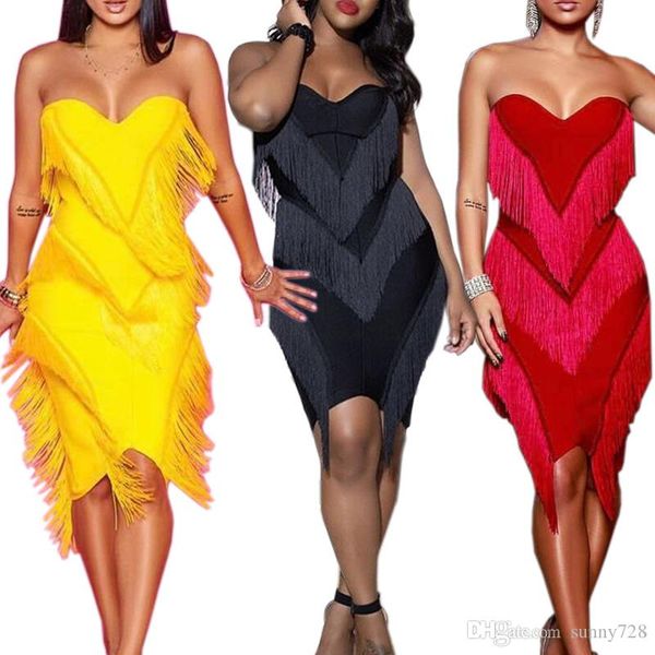 stunning tassel evening dress for party sweetheart neck sleeveless zipper back knee length elegant women bodycon dresses 2019 real image, White;black
stunning tassel evening dress for party sweetheart neck sleeveless zipper back knee length elegant women bodycon dresses 2019 real image, White;black