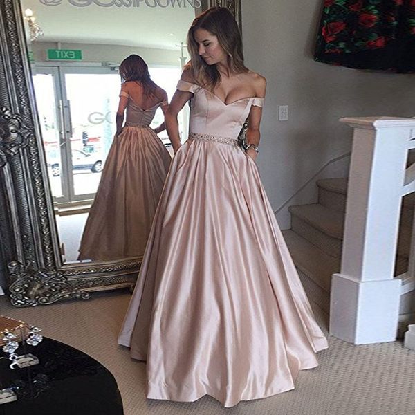 party dresses satin long evening dress beaded a-line prom gown formal women for robe soiree and wedding, White;black
party dresses satin long evening dress beaded a-line prom gown formal women for robe soiree and wedding, White;black
